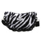 Fashion Zebra Print Shoulder Handbag Women Chain Travel Tote Messenger Bag