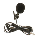 PC Computer Microphone Wired Clip-on Lapel Mic with 3.5mm Audio Jack, for Studio