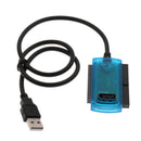 1pcs USB 2.0 To IDE SATA 2.5 / 3.5 '' Converter Cable Hard Disk Adapter