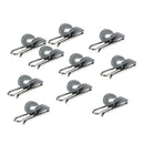 10pcs Impact Release Clips, Baits Protection for Improves Casting Distance