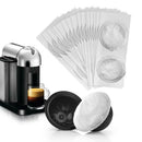 50pcs 62mm Coffee Capsule Lids Refillable Capsules Stickers Lid for Nespresso
