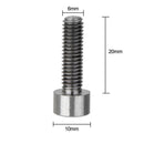 2x 10pcs M6*20 Titanium Alloy Allen Bolt Socket Cap Screws Hex Head Hexagon