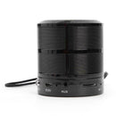 WS-887 Mini Bluetooth Subwoofer Bass Speaker MP3 Player FM Radio (Black)