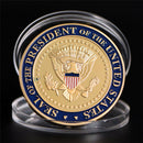 US 45th President Donald Trump Commemorative Coin  Collection Gifts Souvenir TO