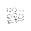 Lot 85X Wholesale Bulk Lots Body Jewelry Eyebrow Piercing Belly Tongue Bar Ring