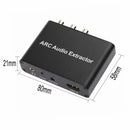 HDMI ARC Audio Extractor Converter Adapter for Optical Fiber Coaxial RCA TV