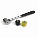 Multi-purpose dual mini rubber and nylon head 40MM double-sided rubber hamm