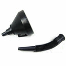 2 in 1 Black Plastic Flexi Funnel Can Spout For Oil Water Fuel PRO Petrol F4A4
