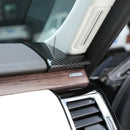 Car Front Side Dashboard Decoration Frame Cover Trim Carbon Fiber for Land