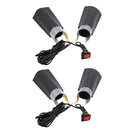 2x Motorcycle ATV Snowmobile Heated Pads Hot