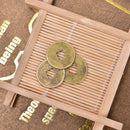 50Pcs Traditional Feng Shui Chinese Coins Lucky Fortune Wealth Jewelry Making FT