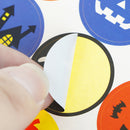 120pcs Halloween Series Seal Stickers DIY Gifts Labels Halloween Party Decor LJ