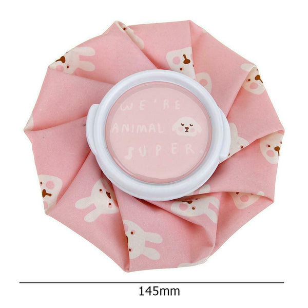 Cold Hot Water Bag Reusable Ice Bag Cup Cold Therapy Pain Relief (Rabbit)