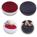 2x Portable Air Inflatable Stool Ottoman Chair for Fishing Bedroom