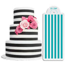 Stripe Cake Lace Stencil Cake Wedding Decoration Plastic Fondant Template M JR