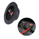 Square Shape Double Binding Post Type Speaker Wiring Box Terminal Cup Board Home