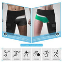 Groin Strain Support, Fitness Leggings Groin Belt, Anti-Muscle Strain Diape