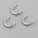 50x S + 50x L Fishing Spoons Blades Spinner Folded Clevises Tackle for Lure