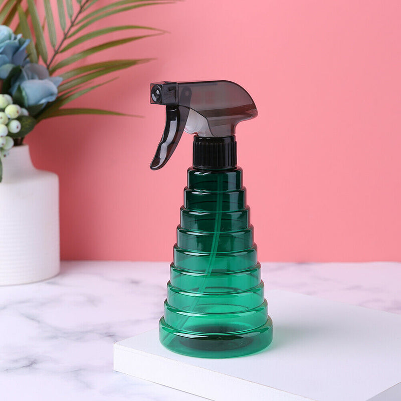 400ml Hair Spray Empty Bottle Mist Sprayer Salon Barber Gadgets (Green)