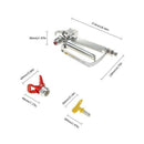 1X(3600 PSI High Pressure Airless Spray Gun Paint Gun Aluminum Spray Gun Wi