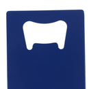 Blue Stainless Steel Beer Bottle Cap Opener Credit Card Size Bar Tool ME