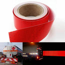 10m x 5cm self-adhesive tape light reflecting tape red D2R9