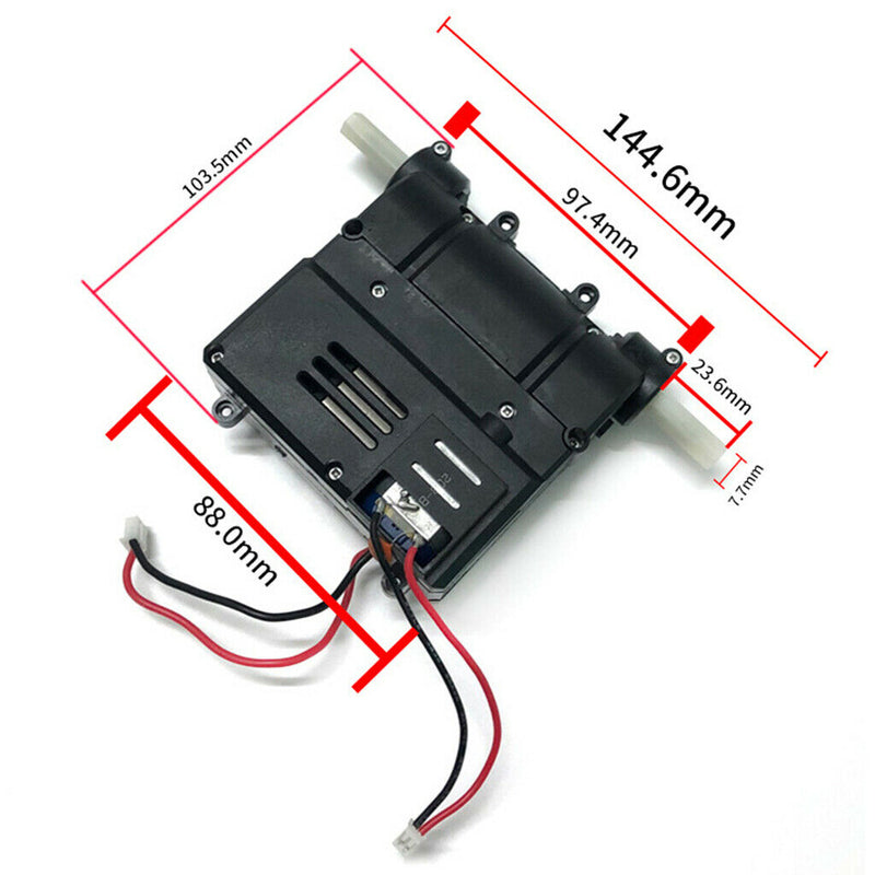Metal Alloy 1/12 RC Tank Spare Parts Accessories DIY  wave box