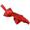 Sequin Bow Tie Dickie Bow Fancy Dress Dance Wear Red Party