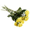 10 pcs Latex Real Touch Rose Decor Rose Artificial Flowers Silk Flowers Flo M7V3