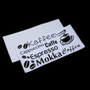 Coffee cup Words wall stickers home decor vinyl decoration E5I3