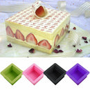 Silicone Square Toast Mould Cake Muffin Loaf Baking Pan Soap Bakewar Mold D J8M2