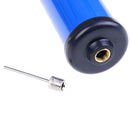 12" Hand Air Pump For Bicycle Basketball Volleyball Football Soccer Ball Needl Z