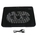 Adjustable Laptop Stand Support 12" to 17" with 2 Fans USB Cooling HeatS Ew