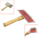 12.5cm Length Stainless Steel Needle Comb Pet Dog Cat Hair Carding Brush Slicker
