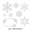 Carbon Steel Snowflake Series Cutting Die Stamp Stencil Paper Card (H5890) A