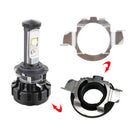 2Pcs H7 LED Headlight Bulb Retainers Holder Adapter For BMW Benz Audi VW Buick
