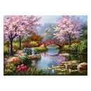 DIY Bridge Pattern Diamond Painting Full Round Drill Embroidery Drawing Kit