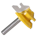 1/4 Inch Shank 45 Degree Lock Miter Router Bit 3/4 Inch Stock Joint Router Bit