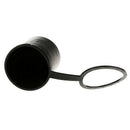 1X PVC Black Tow Bar Ball Towball CoverTowing Hitch Trailer Protection CapJC3C