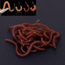 Soft Bait Carp Fishing Lure Silicone Smell Red Worm Iscas Artificiais pesca