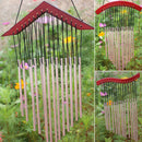 Pendant 15-Tube Wind Bells Wind Chime Church Outdoor Garden Hanging Decor