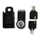 Motorbike Bicycle Bike Cycling Disk Brake Wheel Lock Biker Security Black 2 K3J9