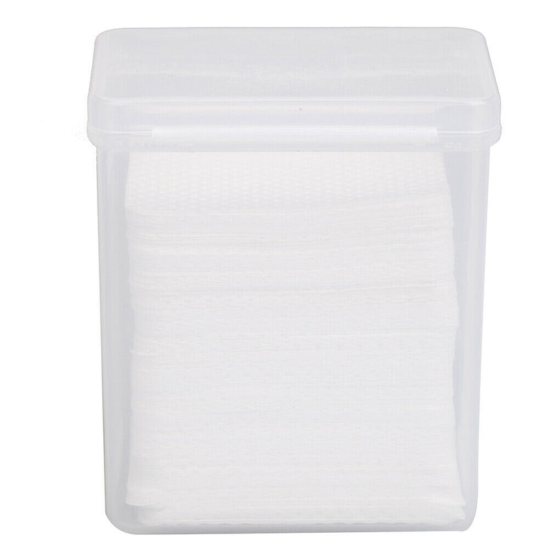 170PCS Eyelash Extension Glue Remove Cotton Pad Glue Bottle Mouth Wipes Cleaning