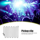Clip-on Pickup+ 6.35 mm Male to Male Cable Set Guitar Ukulele Accessories