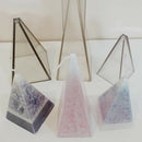 2x DIY Candle Mold Pyramid&Sphere Shaped Soap Mould Candle Making Craft Tool