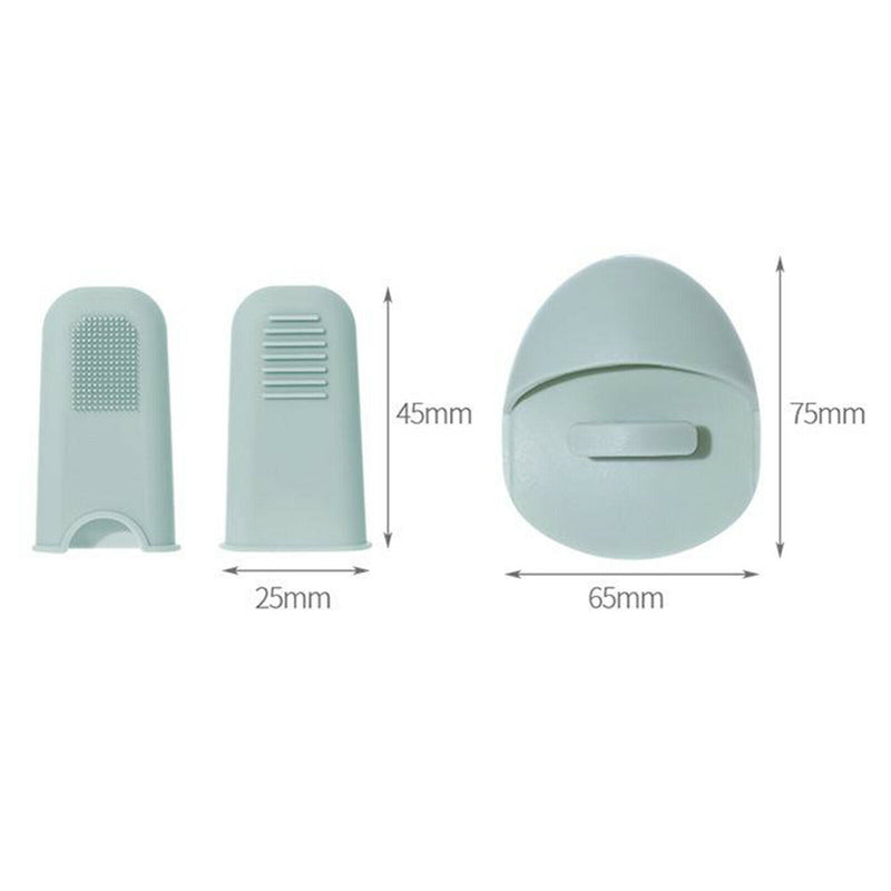 Silicone Face Cleansing Brush, Silicone Face Scrubber Lip Exfoliating Brush for