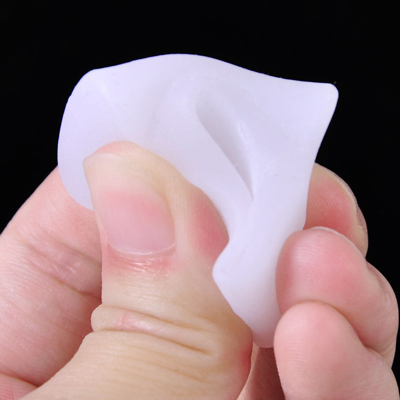 Pair Silicone Gel Bunion Protector Toe Valgus Corrector Separator Straightener