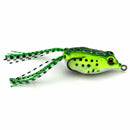 5PCS Cute Frog Topwater Fishing Lure Crankbait Hooks Bass Bait Tackle