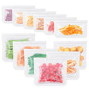 Reusable Sandwich Bag, 12-Piece Frozen Ziplock Bag (6 Reusable Sandwich Bag