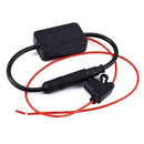Car Fm Radio Amplifier Antenna Signal Booster Am 12v Aerial Amp Auto Stereo B7B3